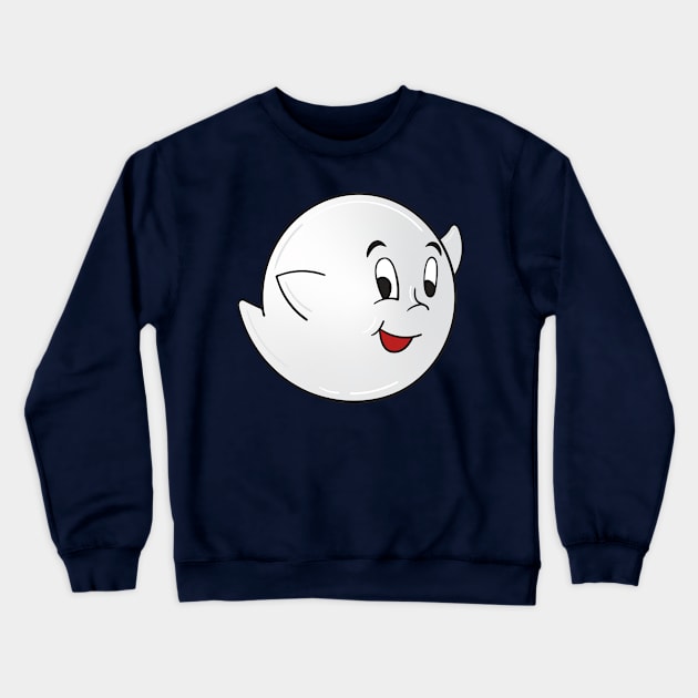 Ghost Crewneck Sweatshirt by Moe Tees